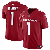 Men & Women & Youth Arizona Cardinals #1 Kyler Murray Red 2023 F.U.S.E. With 4-Star C Patch Vapor Untouchable F.U.S.E. Limited Football Stitched Jersey,baseball caps,new era cap wholesale,wholesale hats